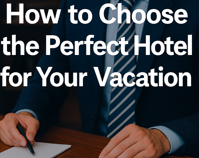 Perfect Hotel for Your Vacation